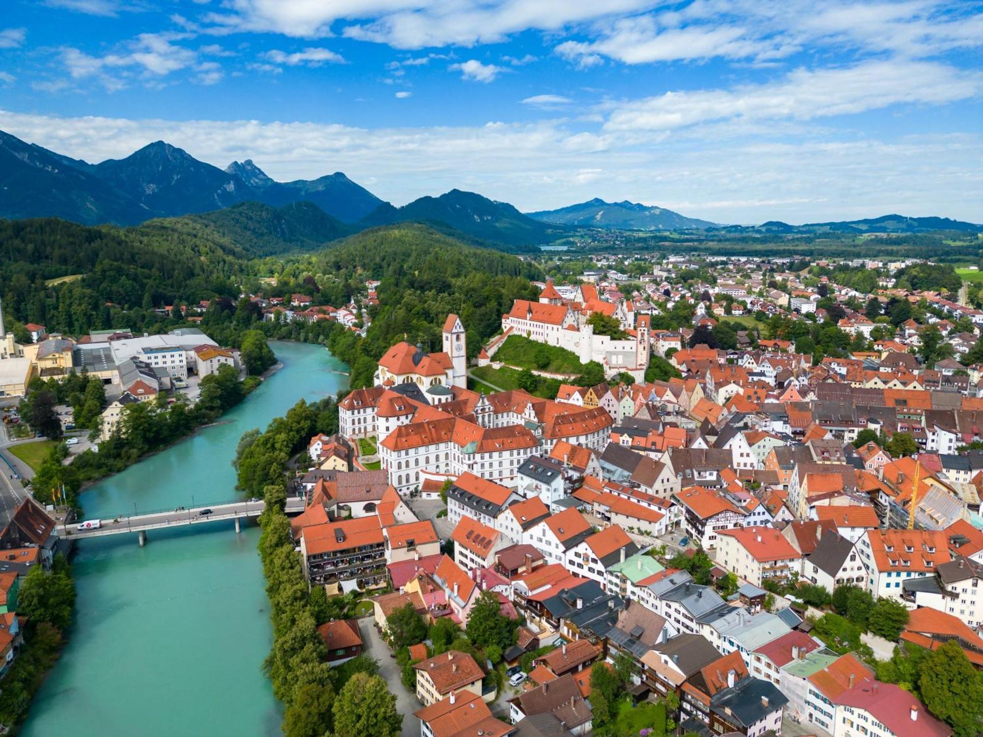 Ferienwohnung Hohenstaufen Füssen Buitenkant foto